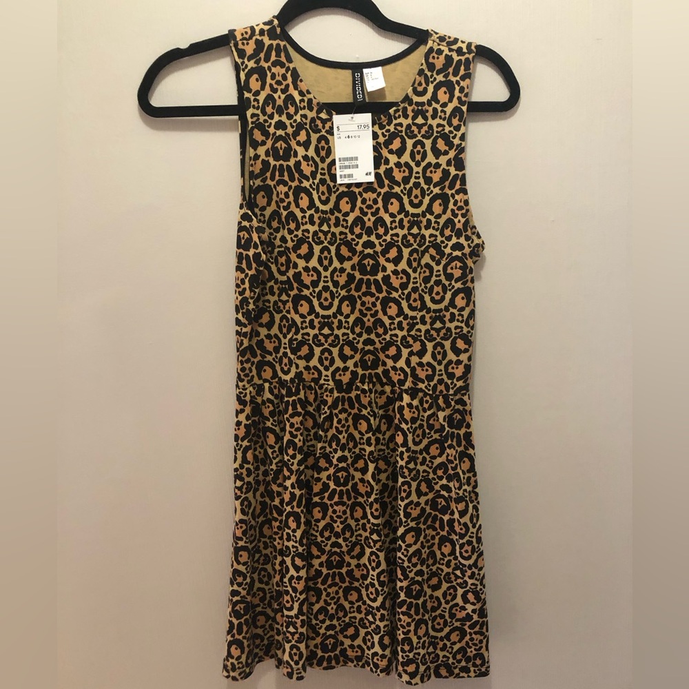 H&M NWT Cheetah Print Dress